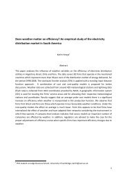 Does weather matter on efficiency? An empirical study of the ...