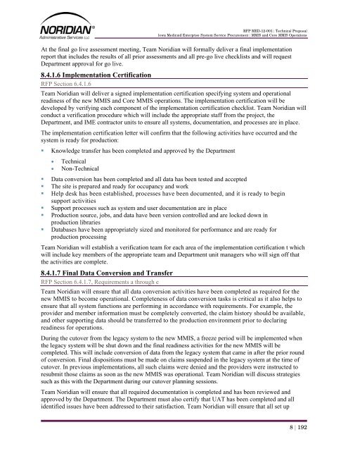 Part 4 - Iowa Medicaid Enterprise