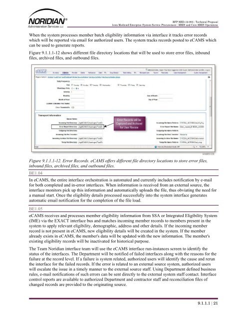 Part 4 - Iowa Medicaid Enterprise