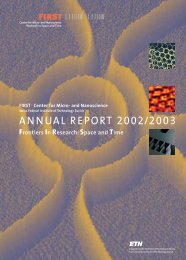ANNUAL REPORT 2002/2003 - FIRST