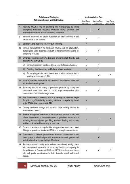 National Energy Policy - Final Draft - 14 Nov 2013