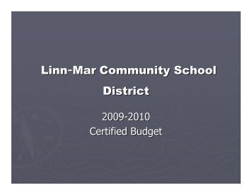 2009-2010 - Linn-Mar Community School District