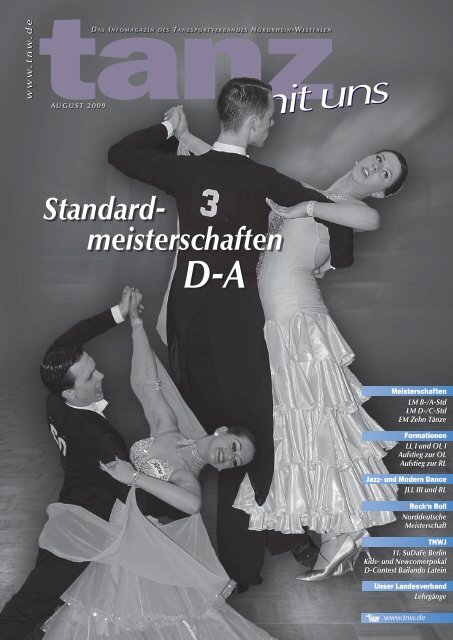 Standard- meisterschaften - Deutscher Tanzsportverband eV
