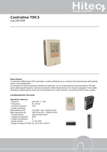 Centralina TDC3 - Infobuildenergia.it