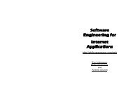 Software Engineering for Internet Applications - Student Community