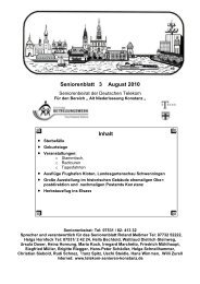 Seniorenblatt 3 August 2010 Inhalt - Telekom-Senioren Konstanz