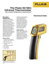 The Fluke 62 Mini Infrared Thermometer - Ampmech.com