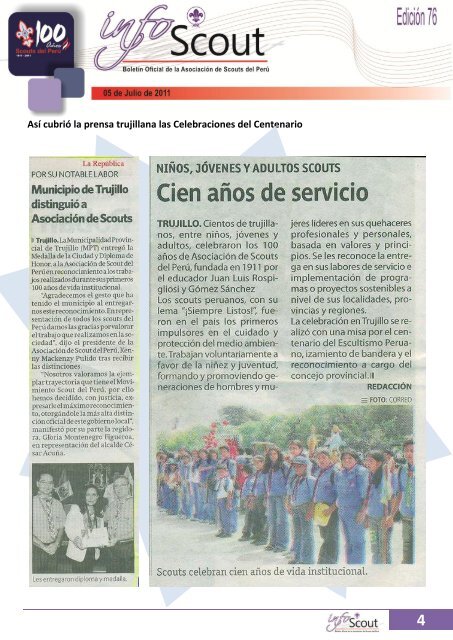 Info SCOUT 77 - Scouts del PerÃº