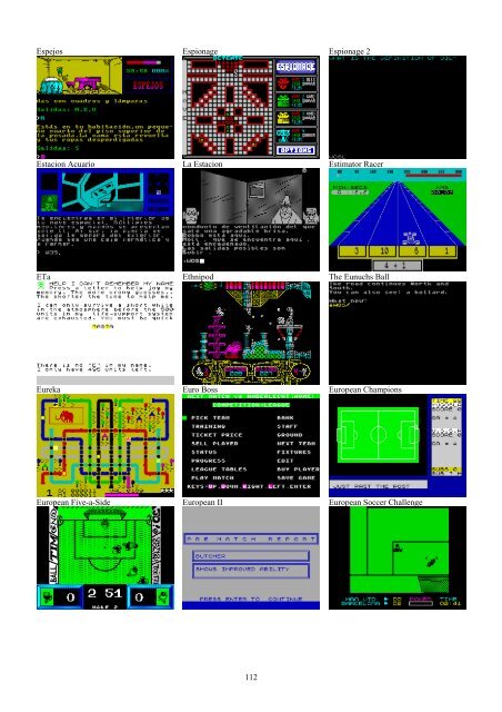 !!(Ebook) Zx Spectrum Games Screenshot Catalog (6000 Color Screenshots Of Sinclair Zx Spectrum Games 405 Pages)