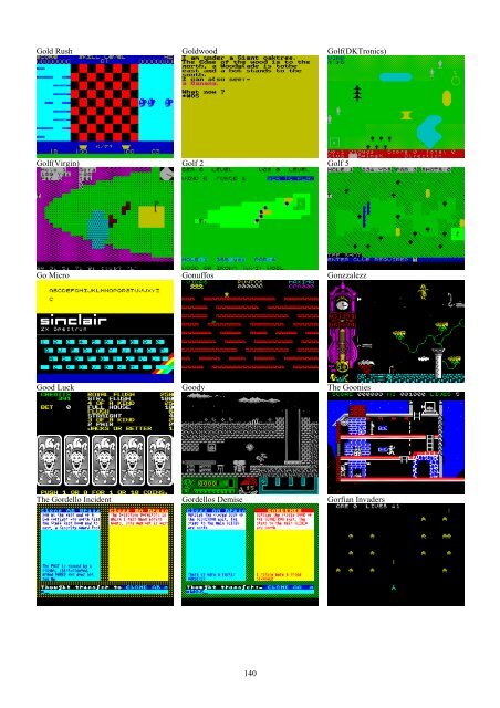 !!(Ebook) Zx Spectrum Games Screenshot Catalog (6000 Color Screenshots Of Sinclair Zx Spectrum Games 405 Pages)