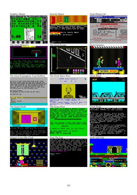 !!(Ebook) Zx Spectrum Games Screenshot Catalog (6000 Color Screenshots Of Sinclair Zx Spectrum Games 405 Pages)