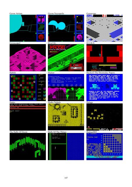 !!(Ebook) Zx Spectrum Games Screenshot Catalog (6000 Color Screenshots Of Sinclair Zx Spectrum Games 405 Pages)