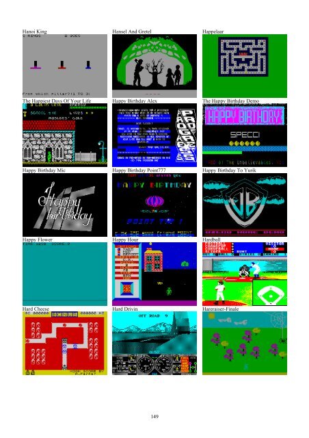 !!(Ebook) Zx Spectrum Games Screenshot Catalog (6000 Color Screenshots Of Sinclair Zx Spectrum Games 405 Pages)