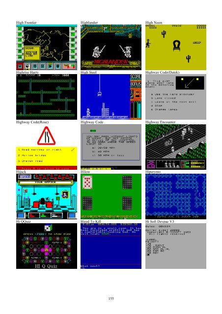 !!(Ebook) Zx Spectrum Games Screenshot Catalog (6000 Color Screenshots Of Sinclair Zx Spectrum Games 405 Pages)