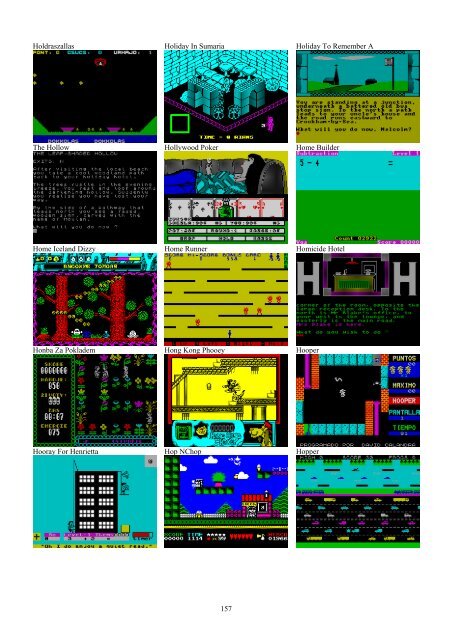 !!(Ebook) Zx Spectrum Games Screenshot Catalog (6000 Color Screenshots Of Sinclair Zx Spectrum Games 405 Pages)