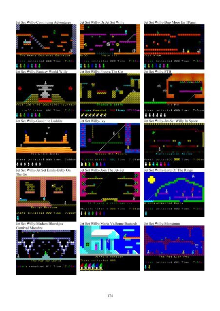 !!(Ebook) Zx Spectrum Games Screenshot Catalog (6000 Color Screenshots Of Sinclair Zx Spectrum Games 405 Pages)