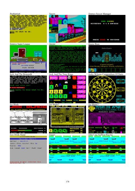 !!(Ebook) Zx Spectrum Games Screenshot Catalog (6000 Color Screenshots Of Sinclair Zx Spectrum Games 405 Pages)