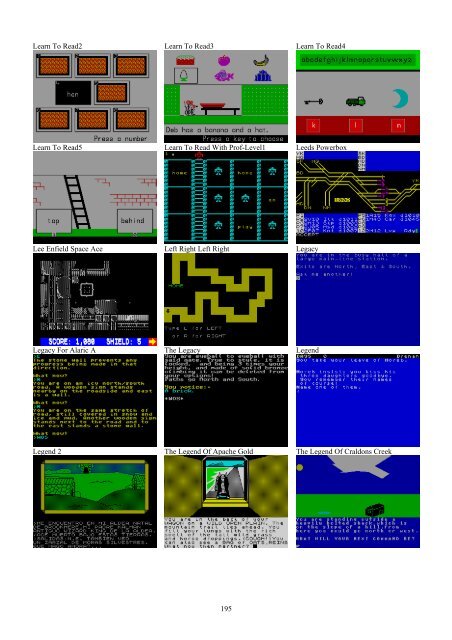 !!(Ebook) Zx Spectrum Games Screenshot Catalog (6000 Color Screenshots Of Sinclair Zx Spectrum Games 405 Pages)