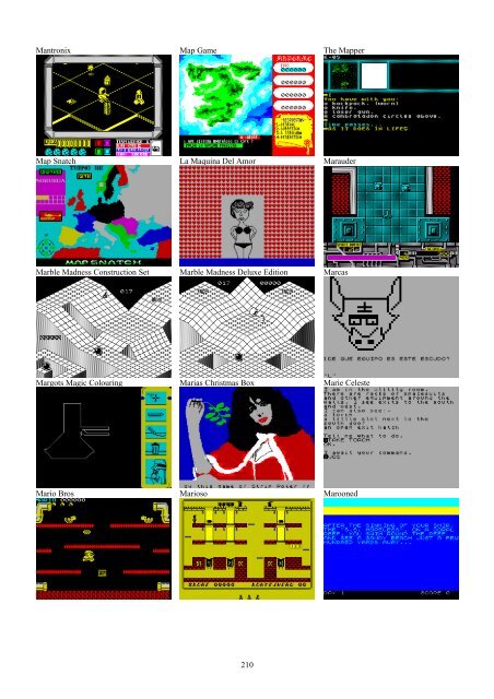 !!(Ebook) Zx Spectrum Games Screenshot Catalog (6000 Color Screenshots Of Sinclair Zx Spectrum Games 405 Pages)