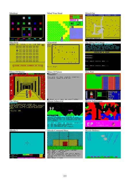 !!(Ebook) Zx Spectrum Games Screenshot Catalog (6000 Color Screenshots Of Sinclair Zx Spectrum Games 405 Pages)