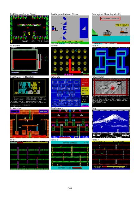 !!(Ebook) Zx Spectrum Games Screenshot Catalog (6000 Color Screenshots Of Sinclair Zx Spectrum Games 405 Pages)