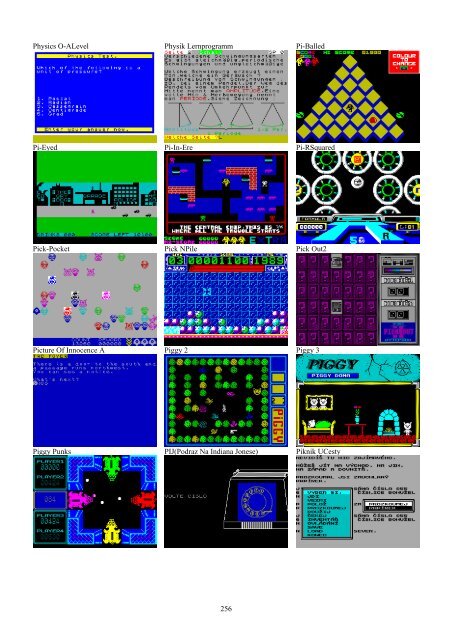 !!(Ebook) Zx Spectrum Games Screenshot Catalog (6000 Color Screenshots Of Sinclair Zx Spectrum Games 405 Pages)