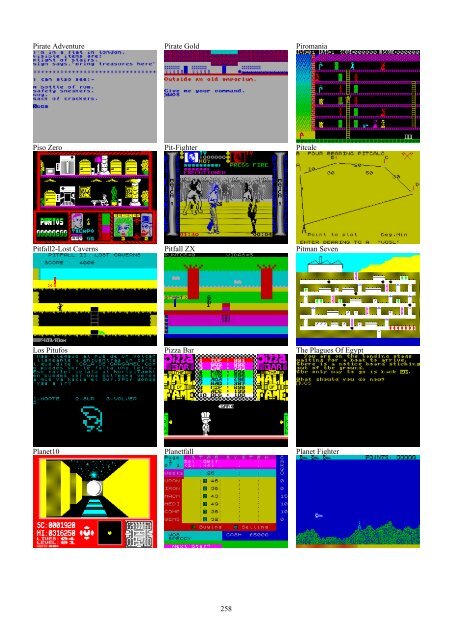 !!(Ebook) Zx Spectrum Games Screenshot Catalog (6000 Color Screenshots Of Sinclair Zx Spectrum Games 405 Pages)