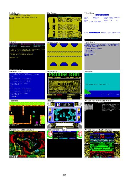 !!(Ebook) Zx Spectrum Games Screenshot Catalog (6000 Color Screenshots Of Sinclair Zx Spectrum Games 405 Pages)