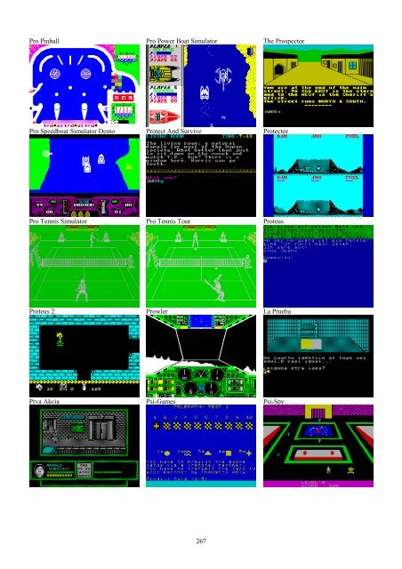 !!(Ebook) Zx Spectrum Games Screenshot Catalog (6000 Color Screenshots Of Sinclair Zx Spectrum Games 405 Pages)