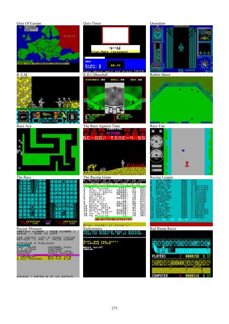 !!(Ebook) Zx Spectrum Games Screenshot Catalog (6000 Color Screenshots Of Sinclair Zx Spectrum Games 405 Pages)