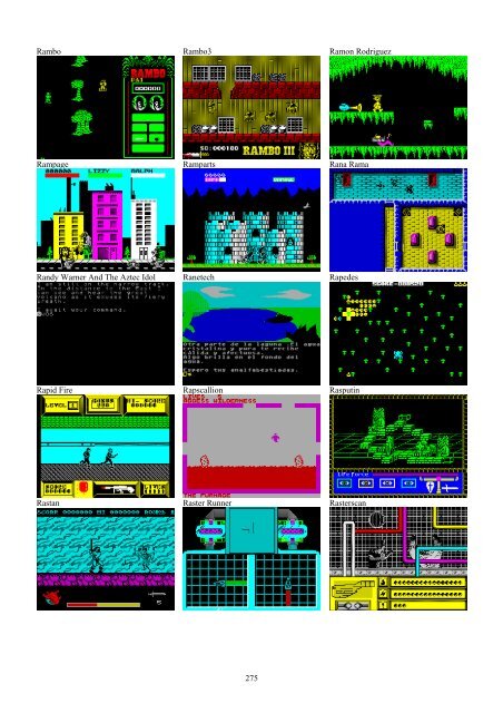 !!(Ebook) Zx Spectrum Games Screenshot Catalog (6000 Color Screenshots Of Sinclair Zx Spectrum Games 405 Pages)