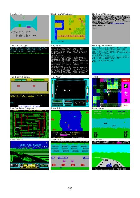 !!(Ebook) Zx Spectrum Games Screenshot Catalog (6000 Color Screenshots Of Sinclair Zx Spectrum Games 405 Pages)