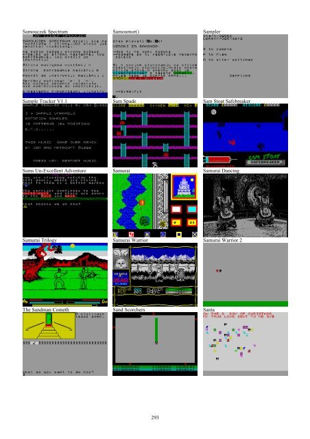 !!(Ebook) Zx Spectrum Games Screenshot Catalog (6000 Color Screenshots Of Sinclair Zx Spectrum Games 405 Pages)