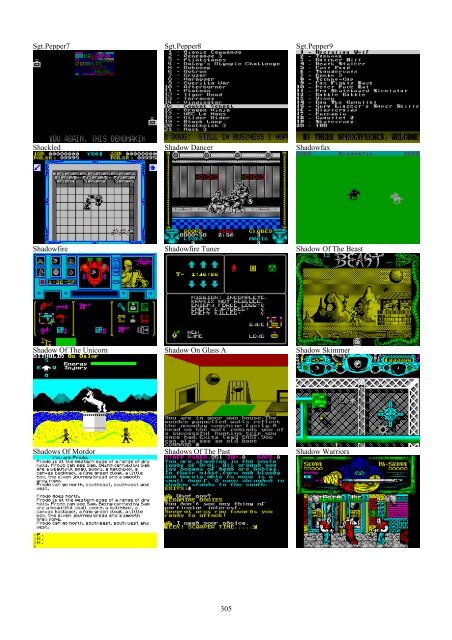 !!(Ebook) Zx Spectrum Games Screenshot Catalog (6000 Color Screenshots Of Sinclair Zx Spectrum Games 405 Pages)