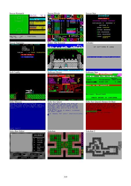 !!(Ebook) Zx Spectrum Games Screenshot Catalog (6000 Color Screenshots Of Sinclair Zx Spectrum Games 405 Pages)