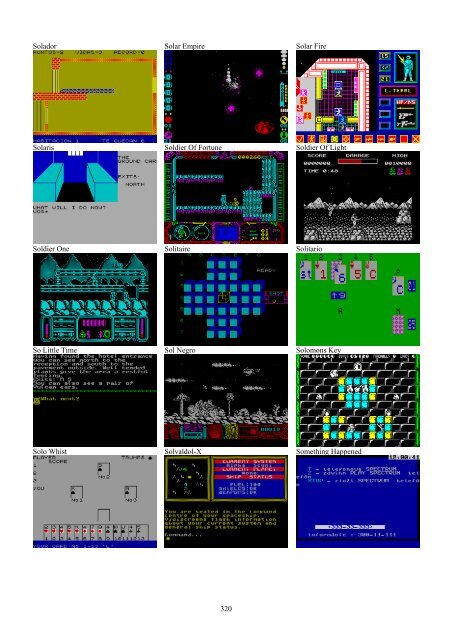 !!(Ebook) Zx Spectrum Games Screenshot Catalog (6000 Color Screenshots Of Sinclair Zx Spectrum Games 405 Pages)