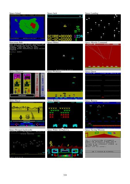 !!(Ebook) Zx Spectrum Games Screenshot Catalog (6000 Color Screenshots Of Sinclair Zx Spectrum Games 405 Pages)