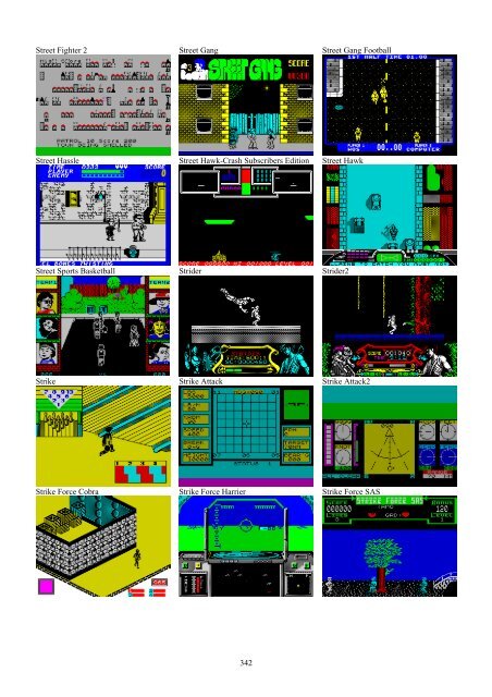 !!(Ebook) Zx Spectrum Games Screenshot Catalog (6000 Color Screenshots Of Sinclair Zx Spectrum Games 405 Pages)