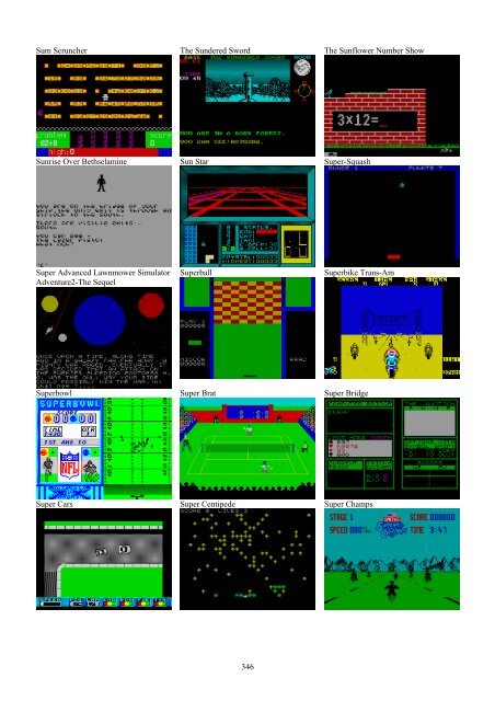 !!(Ebook) Zx Spectrum Games Screenshot Catalog (6000 Color Screenshots Of Sinclair Zx Spectrum Games 405 Pages)