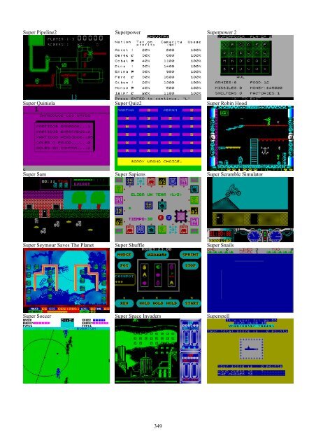 !!(Ebook) Zx Spectrum Games Screenshot Catalog (6000 Color Screenshots Of Sinclair Zx Spectrum Games 405 Pages)