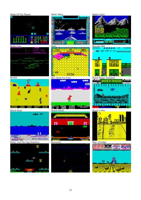 !!(Ebook) Zx Spectrum Games Screenshot Catalog (6000 Color Screenshots Of Sinclair Zx Spectrum Games 405 Pages)