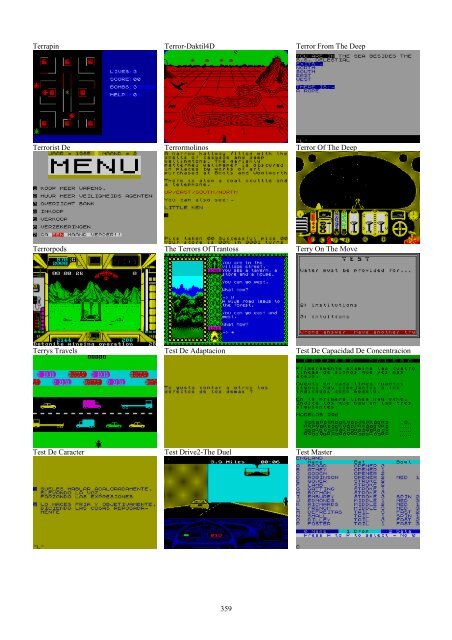 !!(Ebook) Zx Spectrum Games Screenshot Catalog (6000 Color Screenshots Of Sinclair Zx Spectrum Games 405 Pages)