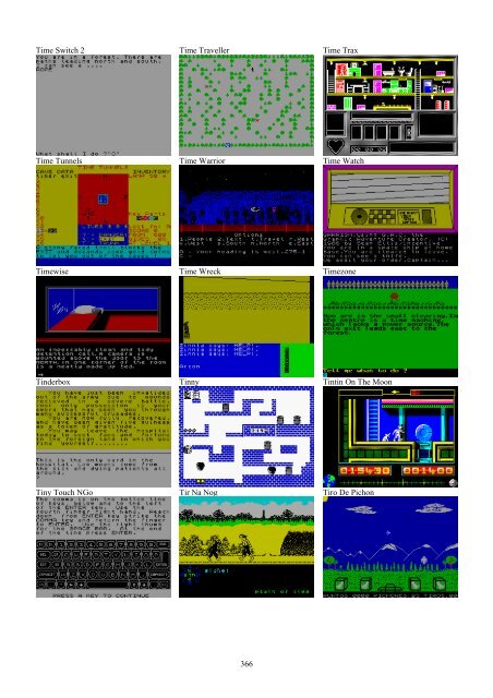 !!(Ebook) Zx Spectrum Games Screenshot Catalog (6000 Color Screenshots Of Sinclair Zx Spectrum Games 405 Pages)