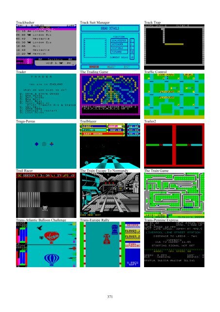 !!(Ebook) Zx Spectrum Games Screenshot Catalog (6000 Color Screenshots Of Sinclair Zx Spectrum Games 405 Pages)