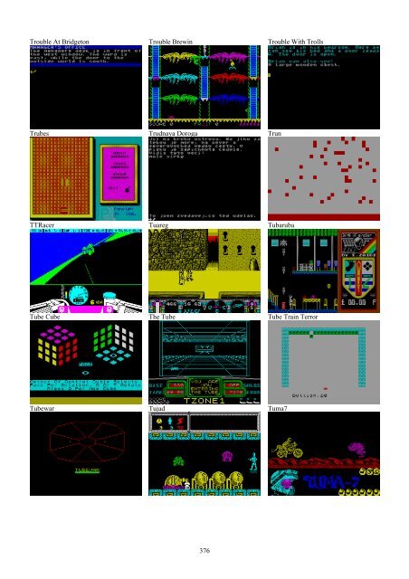 !!(Ebook) Zx Spectrum Games Screenshot Catalog (6000 Color Screenshots Of Sinclair Zx Spectrum Games 405 Pages)