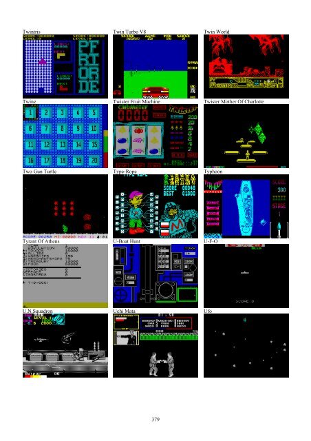 !!(Ebook) Zx Spectrum Games Screenshot Catalog (6000 Color Screenshots Of Sinclair Zx Spectrum Games 405 Pages)