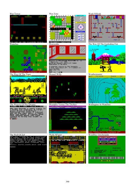 !!(Ebook) Zx Spectrum Games Screenshot Catalog (6000 Color Screenshots Of Sinclair Zx Spectrum Games 405 Pages)