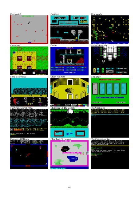 !!(Ebook) Zx Spectrum Games Screenshot Catalog (6000 Color Screenshots Of Sinclair Zx Spectrum Games 405 Pages)