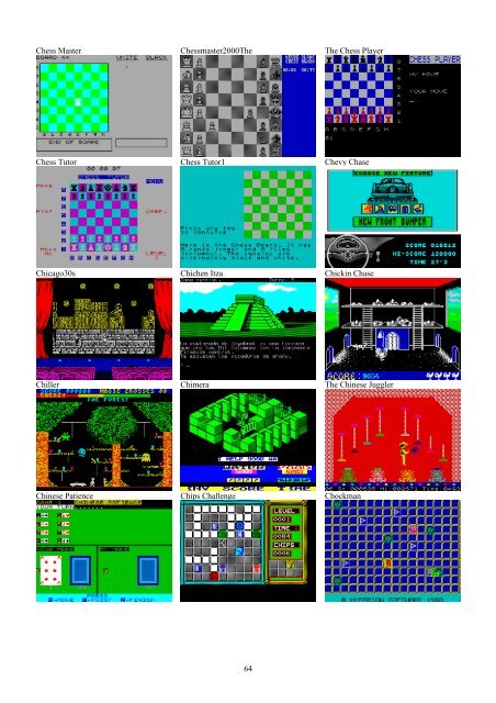 !!(Ebook) Zx Spectrum Games Screenshot Catalog (6000 Color Screenshots Of Sinclair Zx Spectrum Games 405 Pages)