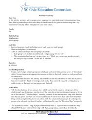 Peer Pressure Party - Database of K-12 Resources